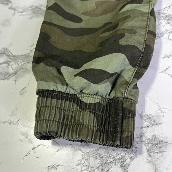 Carter's Kid Boys Camo Pull-On insulated winter Pants green elastic waist Size 8 - Picture 2 of 13